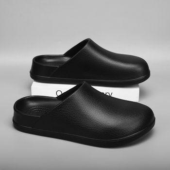 Vasaros nauji minkšto padu gražūs „Baotou“ šlepetės, skirtos naudoti tiek viduje, tiek lauke, madingi laisvalaikio batai, skirti darbui, basutės.