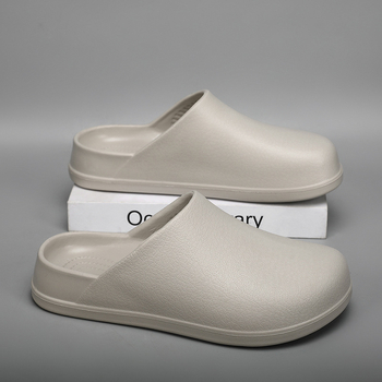 Vasaros nauji minkšto padu gražūs „Baotou“ šlepetės, skirtos naudoti tiek viduje, tiek lauke, madingi laisvalaikio batai, skirti darbui, basutės.