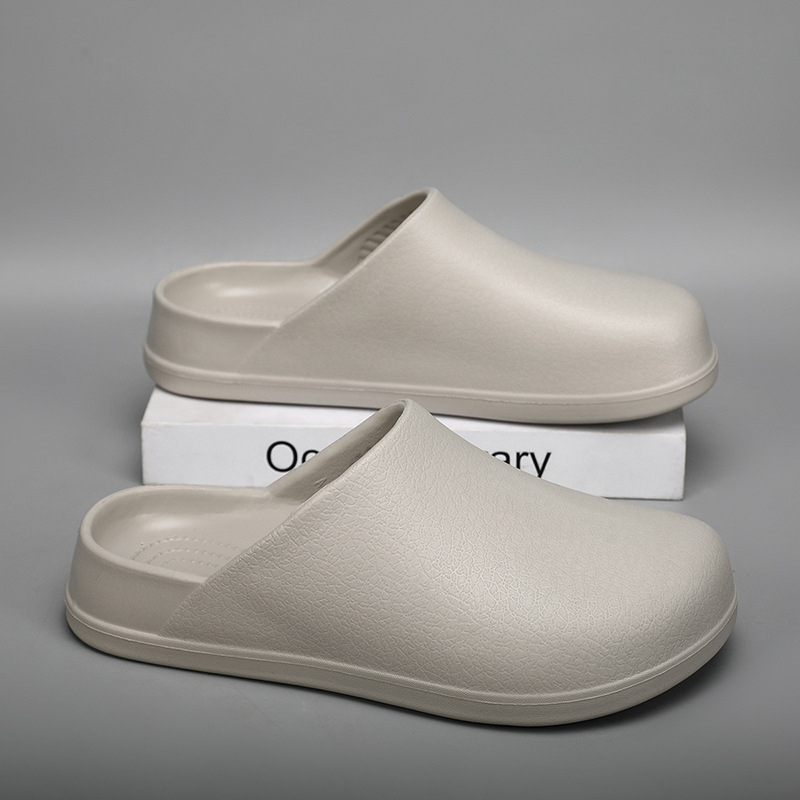 Vasaros nauji minkšto padu gražūs „Baotou“ šlepetės, skirtos naudoti tiek viduje, tiek lauke, madingi laisvalaikio batai, skirti darbui, basutės.