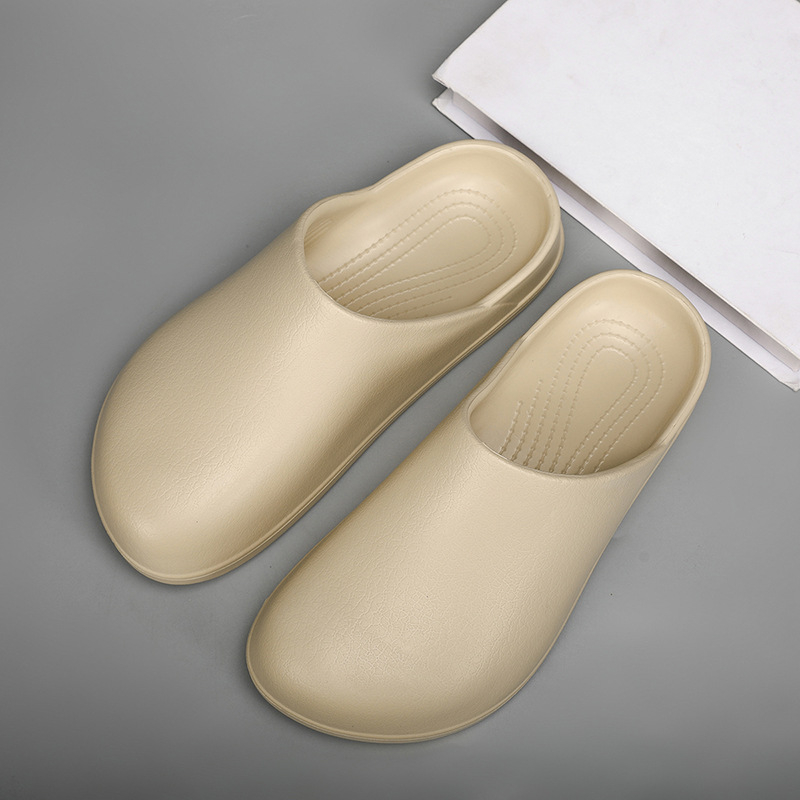 Vasaros nauji minkšto padu gražūs „Baotou“ šlepetės, skirtos naudoti tiek viduje, tiek lauke, madingi laisvalaikio batai, skirti darbui, basutės.