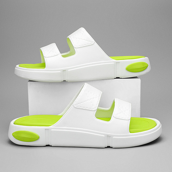 Papuci de casă pentru bărbați, sandale antiderapante plus size, sandale cu talpă moale, antiderapante, cu senzație de Dung, plajă, casual, sandale