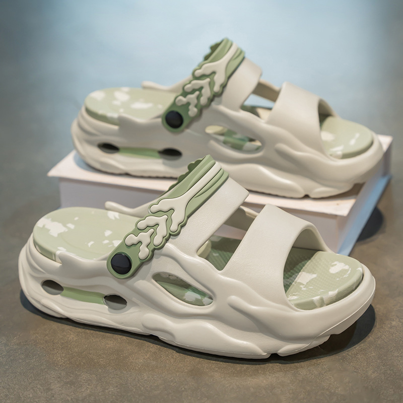 Letné pohodlné sandále pre páry 5.0, módne, plážové, protišmykové, pre väčšie veľkosti