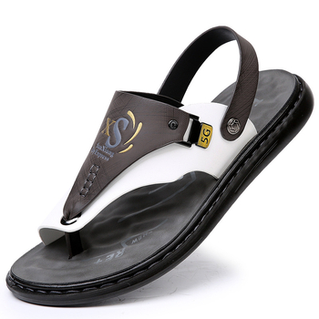 Vyriškos basutės, užsienio prekybos vasarinės minkšto padu neslystančios paplūdimio batelės, vyriškos 2023 m. naujos šlepetės, laisvalaikio viršutiniai drabužiai, basutės