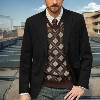 laos Euroopa versioon Uus vabaaja meeste ülikond Amazoni moodne pluss-suuruses jakk Wishi sõltumatust jaamast Jaapanist ja Lõuna-Koreast pärit Euroopa jaamast