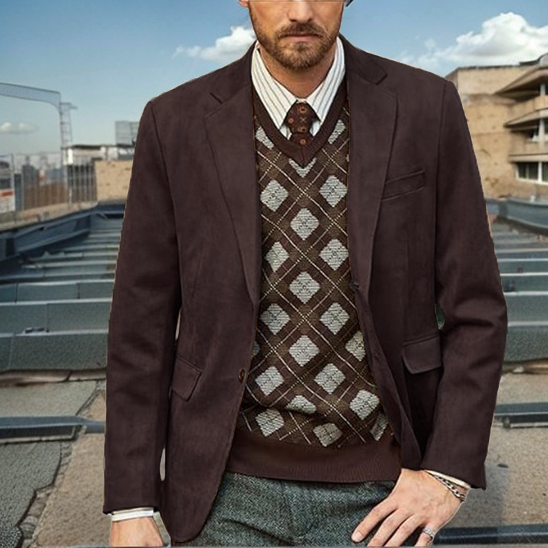 laos Euroopa versioon Uus vabaaja meeste ülikond Amazoni moodne pluss-suuruses jakk Wishi sõltumatust jaamast Jaapanist ja Lõuna-Koreast pärit Euroopa jaamast