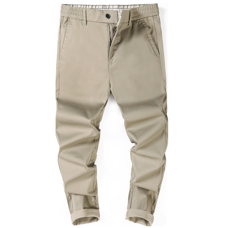 989 189 Letné mládežnícke pánske ležérne nohavice Slim-fit malé rovné nohavice Pánske jarné a jesenné pánske nohavice Westernové nohavice