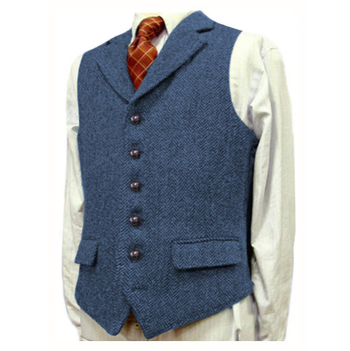 Tarpvalstybinė „Amazon AliExpress“ vyriška liemenė su silkės kaulo formos liemene, vyriška jaunikio vestuvinė suknelė su kostiumu.