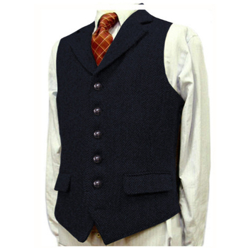 Tarpvalstybinė „Amazon AliExpress“ vyriška liemenė su silkės kaulo formos liemene, vyriška jaunikio vestuvinė suknelė su kostiumu.