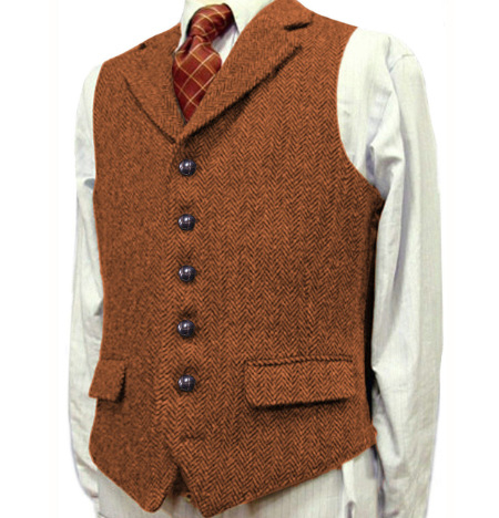 Tarpvalstybinė „Amazon AliExpress“ vyriška liemenė su silkės kaulo formos liemene, vyriška jaunikio vestuvinė suknelė su kostiumu.