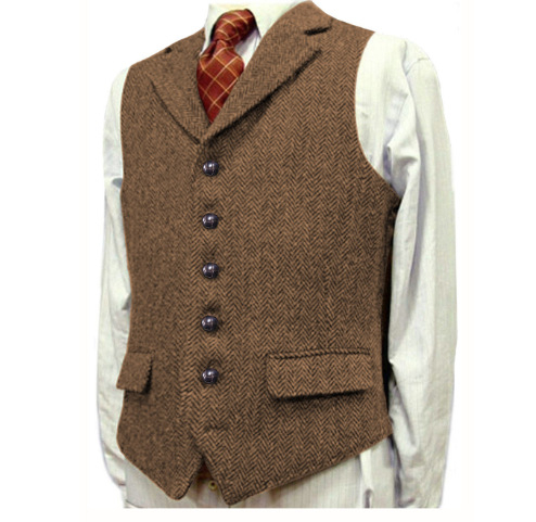 Tarpvalstybinė „Amazon AliExpress“ vyriška liemenė su silkės kaulo formos liemene, vyriška jaunikio vestuvinė suknelė su kostiumu.