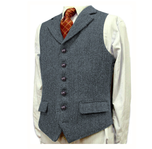 Tarpvalstybinė „Amazon AliExpress“ vyriška liemenė su silkės kaulo formos liemene, vyriška jaunikio vestuvinė suknelė su kostiumu.