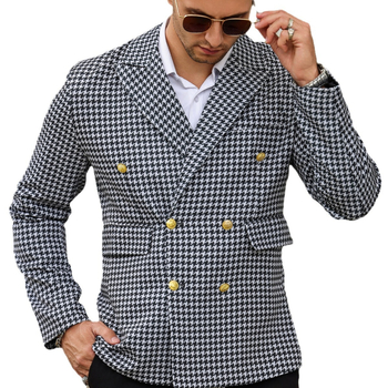 „Amazon TEMU“ populiarūs nauji, aukštos kokybės laisvalaikio verslo kostiumai, esantys sandėlyje. Produktai pristatomi tą pačią dieną. Vyriškas kostiumas.