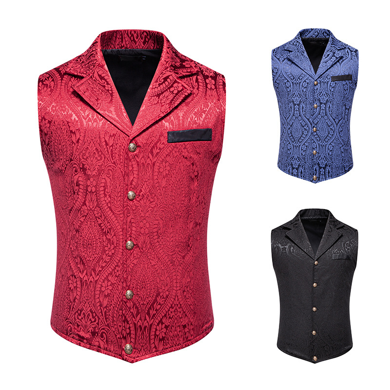 „Amazon“ nauja europietiška viduramžių gėlių retro liemenė M134