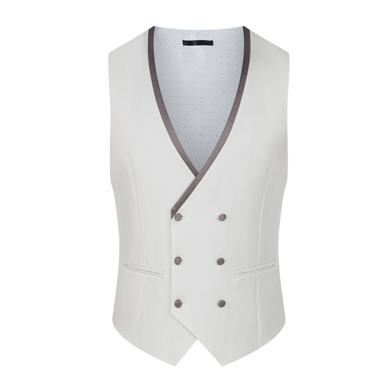 [Διασυνοριακό μέγεθος plus size] Νέο κινέζικο ανδρικό κοστούμι υποστήριξης εξωτερικού εμπορίου Amazon, νυφικό, τριπλό κοστούμι κουμπάρου