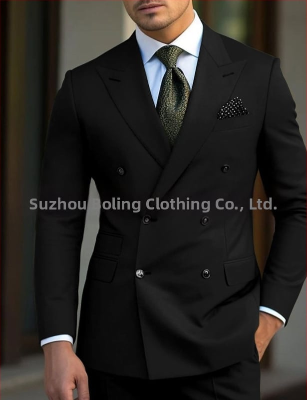 Costum nou Amazon pentru bărbați, costum casual de afaceri, costum pentru bărbați, rochie din două piese, costum de bal pentru cină