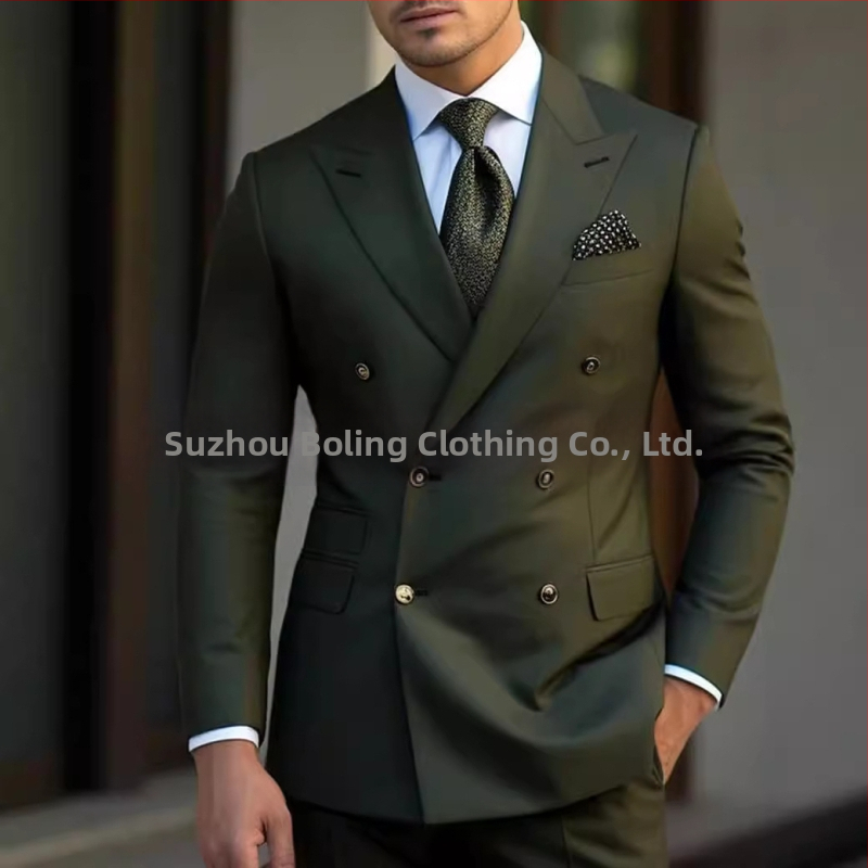 Nový pánsky oblek Amazon, ležérny biznis oblek, pánsky oblek, dvojdielne šaty na večerný ples