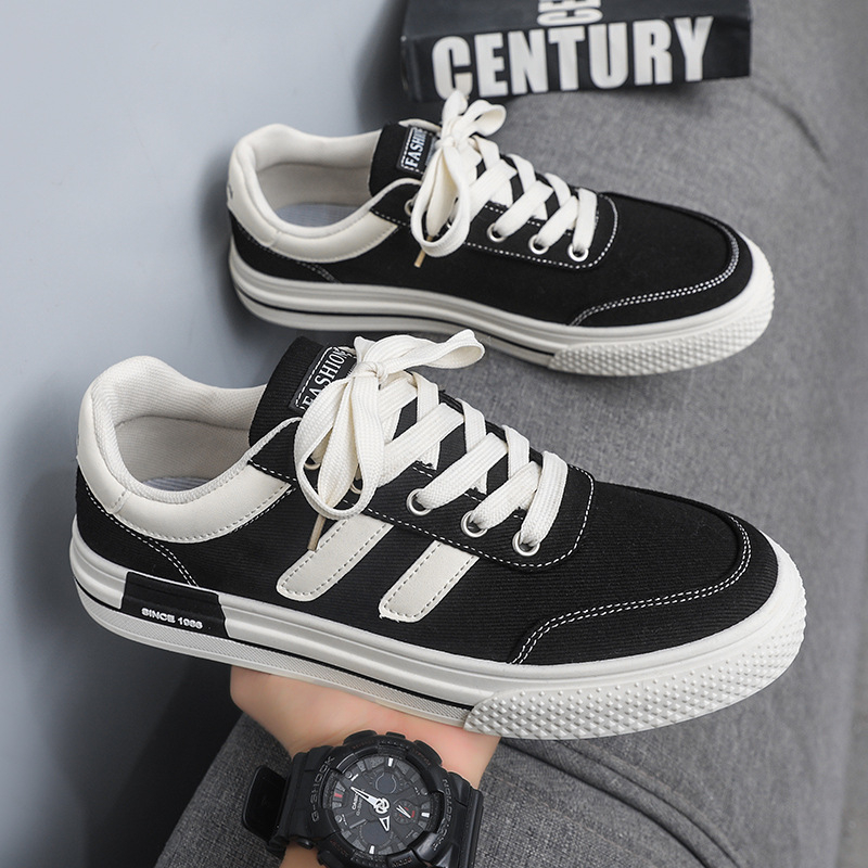 Audekla vīriešu apavi 2025. gada jauni pavasara un vasaras sporta ikdienas plakanie apavi, elpojoši, veci Pekinas auduma apavi, universāli ikdienas apavi