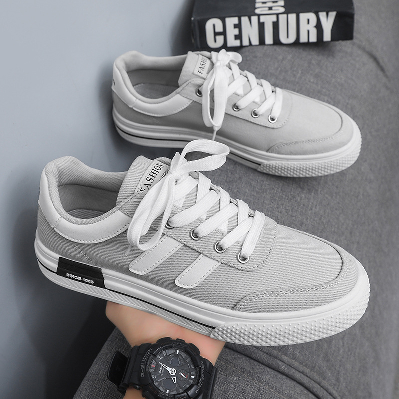 Audekla vīriešu apavi 2025. gada jauni pavasara un vasaras sporta ikdienas plakanie apavi, elpojoši, veci Pekinas auduma apavi, universāli ikdienas apavi