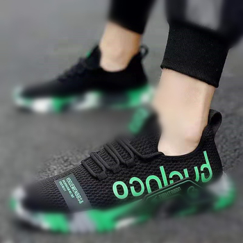 Μονόχρωμα ανδρικά casual παπούτσια για την άνοιξη του 2024, παντοτινά αθλητικά παπούτσια για τρέξιμο, ελαφριά παπούτσια για άνδρες εξωτερικού εμπορίου