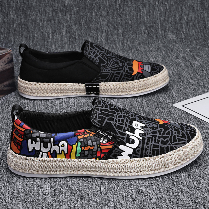 2025. gada pavasara jauni vīriešu uzvelkamie mokasīni, moderni, jaunatnes, daudzpusīgi ikdienas apavi, vairumtirdzniecība