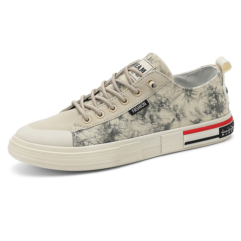 Suvised uued meeste madala säärega lõuendist kingad, trendikad meeste kingad, Korea kirjandusliku stiili vabaaja üliõpilaskingad, hulgimüügist