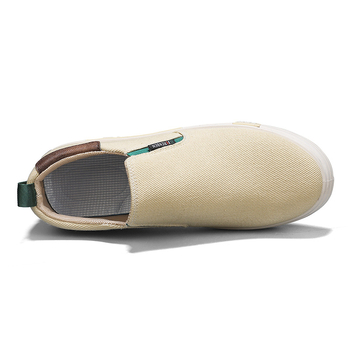 2024. gada rudens ikdienas vīriešu apavi Vīriešu audekla uzvelkamie apavi Korejiešu stila moderni uzvelkamie apavi Visiem piemēroti ikdienas plakanie apavi