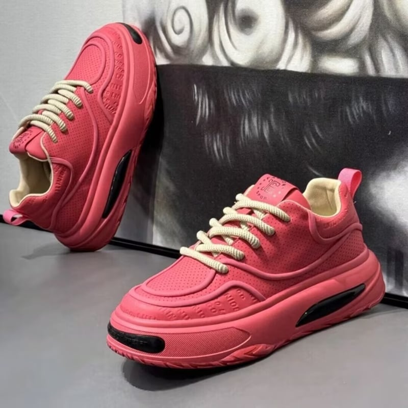 Pantofi sport pentru bărbați Raging Bull, produse autentice, toamna 2024, din piele, respirabili, casual, cu talpă groasă, pantofi Torre măriți