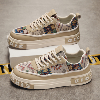 Pantofi sport pentru bărbați, pantofi sport cu talpă groasă, cu talpă joasă, pentru vară 2024