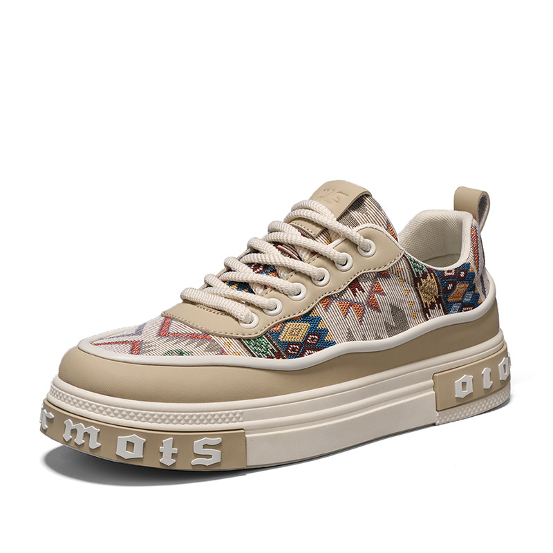 Pantofi sport pentru bărbați, pantofi sport cu talpă groasă, cu talpă joasă, pentru vară 2024