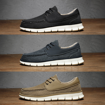 [Outlet de fabrică] Pantofi de pânză pentru bărbați, mărime plus, transfrontalieri, ușori, casual, fără slip-on, din pânză Old Beijing, mocasini