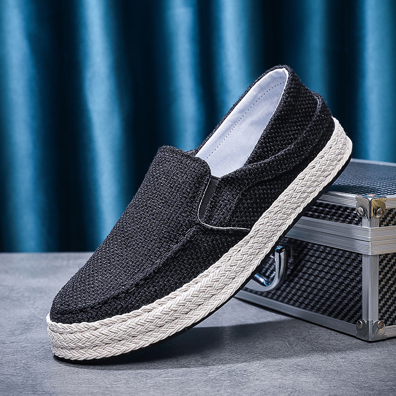 2025. gada vasaras jauni elpojoši apavi ar cepurēm, vīriešu apavi, korejiešu modes mokasīni, jauniešu ikdienas apavi, moderni apavi