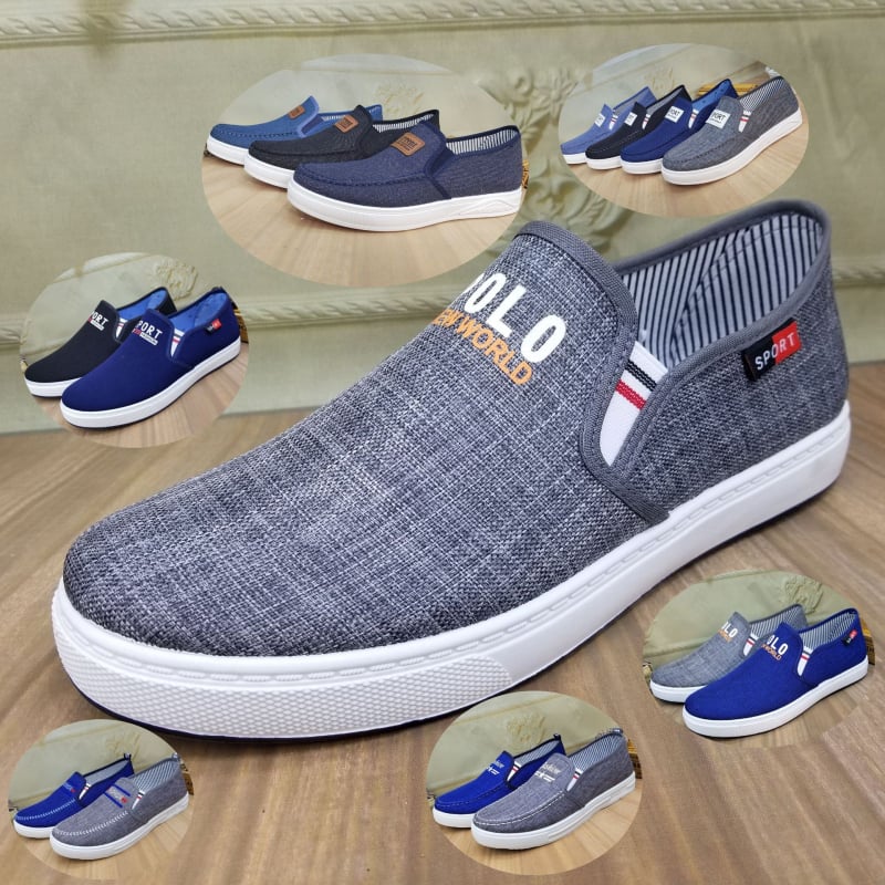 [Retail] Pantofi din pânză vechi de la Beijing, pantofi noi pentru bărbați, pantofi sport casual la modă, din pânză, din denim, pentru studenți