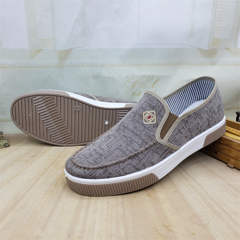 [Retail] Pantofi din pânză vechi de la Beijing, pantofi noi pentru bărbați, pantofi sport casual la modă, din pânză, din denim, pentru studenți