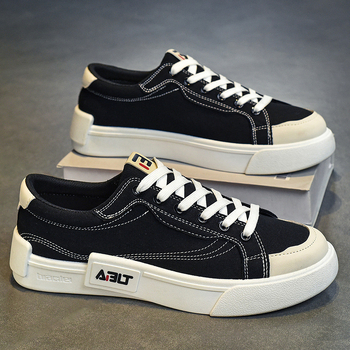 Četru gadalaiku audekla apavi Vīriešu sporta ikdienas apavi Moderni apavi Dekonstrukcijas auduma apavi Vīriešu pusaudžu skrituļdēļu apavi Vintage balti apavi