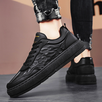 Personalizované 3D reliéfne stereo ležérne pánske topánky, trendy hrubá podrážka, módne doskové topánky, študentské športové biele topánky, jesenný nový produkt