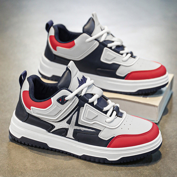 Ανδρικά Παπούτσια Άνοιξη Υψηλής ποιότητας Casual φλατ παπούτσια για όλες τις ηλικίες Νεανικά Ελαφριά Αθλητικά Δερμάτινα Αδιάβροχα Λευκά Παπούτσια που Αυξάνουν το Ύψος