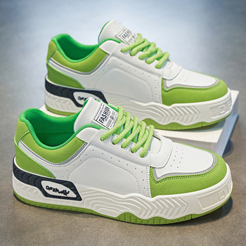 Fekete-fehér panda boardcipő férfi új tavaszi és őszi diák Joker vastag talpú niche boardcipő megnövelt sport Xu Heng 5 évszak