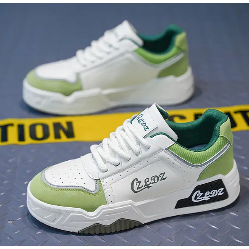 Fekete-fehér panda boardcipő férfi új tavaszi és őszi diák Joker vastag talpú niche boardcipő megnövelt sport Xu Heng 5 évszak