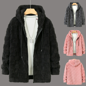 Határokon átnyúló európai és amerikai téli férfi új, vastagított, polárbélésű, kapucnis pulóver, divatos, lezser felső, páros cipzáras kabát