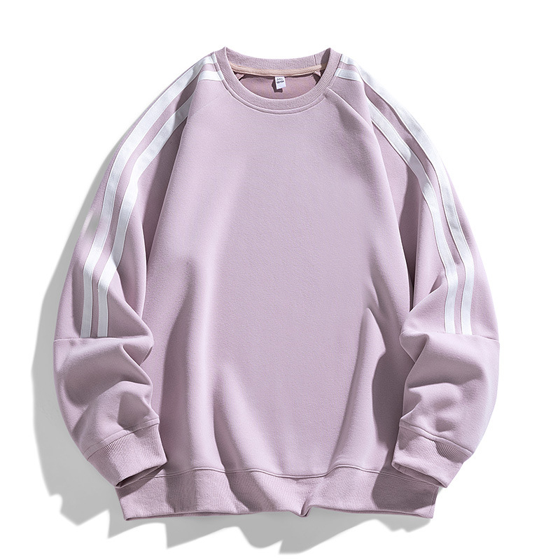 Meeste sügisene lahtise ümara kaelusega värviline vabaaja pullover-top lihtne vabaaja meeste dressipluus prinditava mustriga