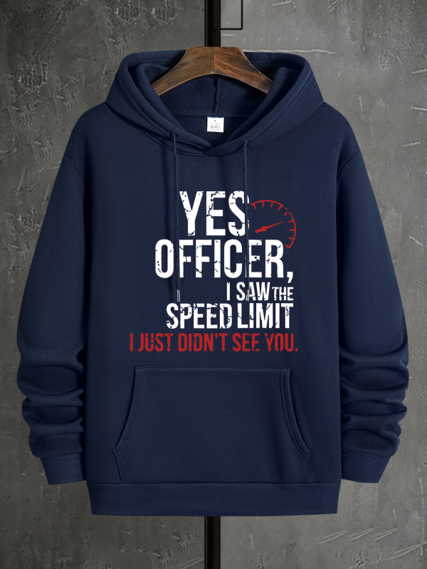 Férfi geometrikus mintás, lezser kapucnis pulóver - poliészter, kenguruzseb, mosógépben mosható - tavasz/ősz