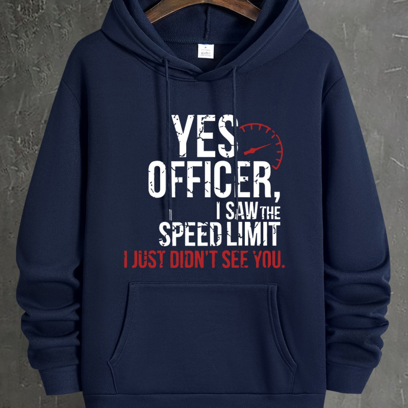 Férfi geometrikus mintás, lezser kapucnis pulóver - poliészter, kenguruzseb, mosógépben mosható - tavasz/ősz