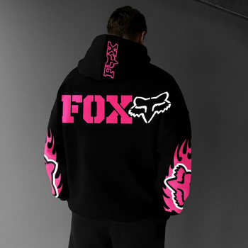 Европейски и американски хип-хоп пуловер с щампа, европейски и американски моден уличен пуловер, пролетен и есенен мъжки и дамски топ с дълъг ръкав и качулка