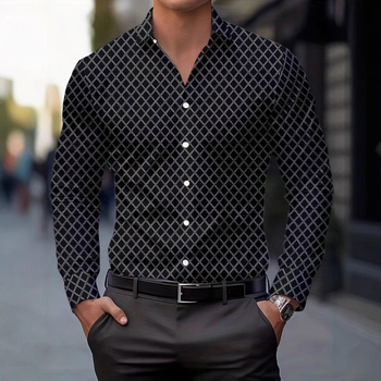 2024 μοντέρνο δροσερό ρετρό τυπωμένο πουκάμισο τρισδιάστατης εκτύπωσης χαβανέζικου πουκάμισου ανδρικό καλοκαιρινό πουκάμισο εργοστάσιο άμεσης πώλησης