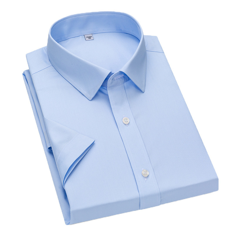 Férfi DP pamut ruhadarab, vasalhatatlan egyedi ing, férfi hosszú ujjú, üzleti, professzionális tavaszi és őszi, ránctalanító fehér ing nagykereskedelemben