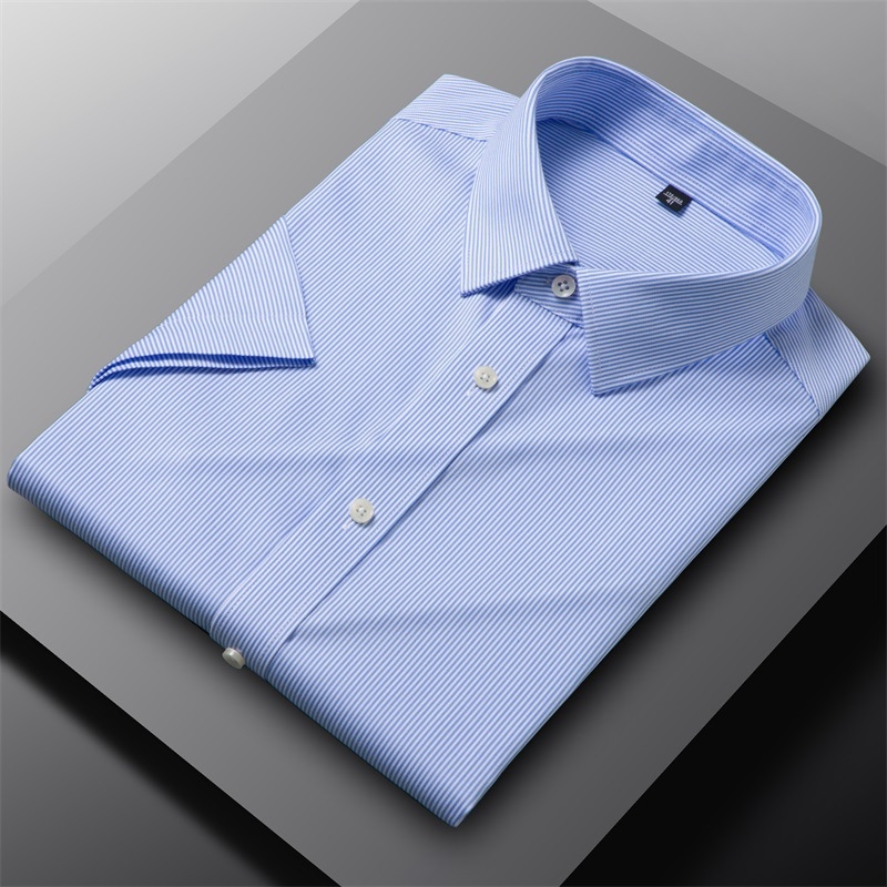 Férfi DP pamut ruhadarab, vasalhatatlan egyedi ing, férfi hosszú ujjú, üzleti, professzionális tavaszi és őszi, ránctalanító fehér ing nagykereskedelemben