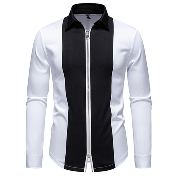 Εξωτερικό εμπόριο άνοιξη νέο δυτικό φυλετικό ανδρικό πουκάμισο αναψυχής για αθλήματα εξωτερικού χώρου με μακριά μανίκια