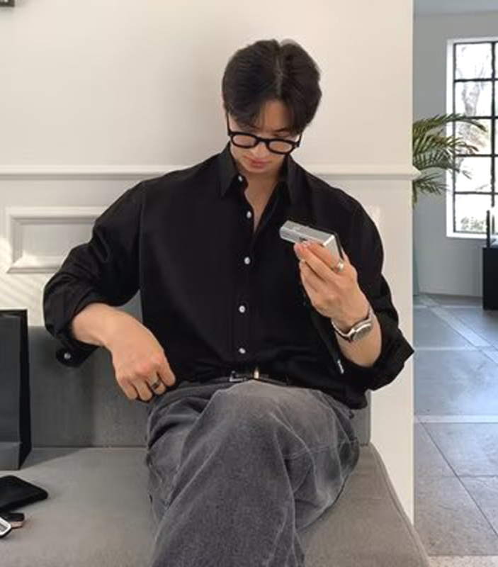 Tricou retro de culoare solidă european și american pentru bărbați, de înaltă calitate, Sense Loose, cu mânecă lungă, cu protecție solară, îmbrăcăminte cu buzunar, design Sense Workwear, jachetă