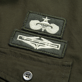 Amazon εξωτερικού εμπορίου άνοιξη και φθινόπωρο βαμβακερό μακρυμάνικο πουκάμισο στρατιωτικό casual πλυμένο εξωτερικό ανδρικό πουκάμισο κατασκευαστές χονδρικής