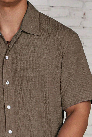 Špeciálne pre temu shein Amazon cezhraničný zahraničný obchod pánska košeľa 2024 letné nové pánske jednofarebné šortky